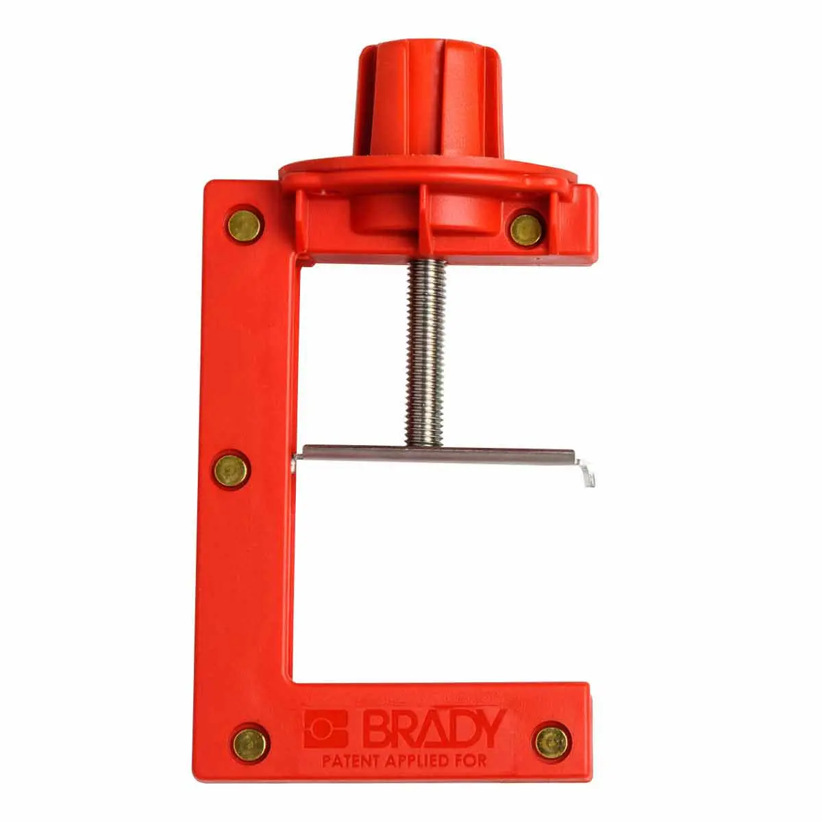 Produktfoto 1 von Brady Nylon Aussperrung Typ Schmetterlingsventilverriegelung, 4-fach Verriegelung 7.14 mm, Rot