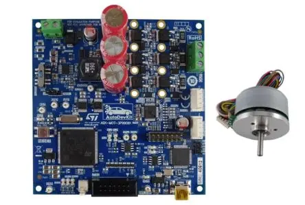 Produktfoto 1 von STMicroelectronics SPC560P & L9908 Evaluierungsplatine, Motor Evaluierungsboard Bürstenloser Gleichstrommotor, für