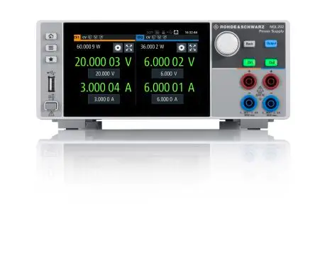 Produktfoto 1 von Rohde & Schwarz Digital 2 0/20 V 20V Labornetzgerät 6 A 120 W