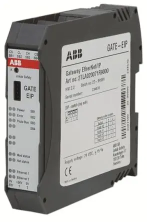 Produktfoto 1 von ABB 2TLA Schnittstellenmodul Schnittstellenmodul für Pluto A20 v2, Pluto AS-i v2, Pluto B20 v2, Pluto B22, Pluto B42
