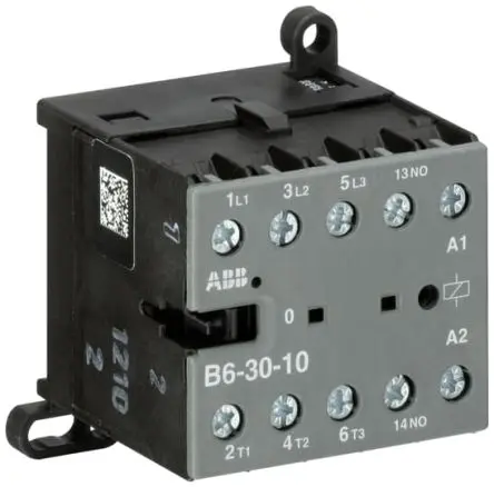 Produktfoto 1 von ABB B Schütz 42V-Spule, 3-polig / 20 A 42V 4 kW 3 Schließer Steuergerät 1-Hilfskontakte