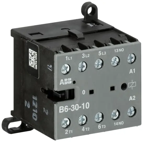 Produktfoto 1 von ABB B Schütz 42 V-Spule, 3-polig / 20 A 42 V 4 kW 3 Schließer Steuergerät 1-Hilfskontakte