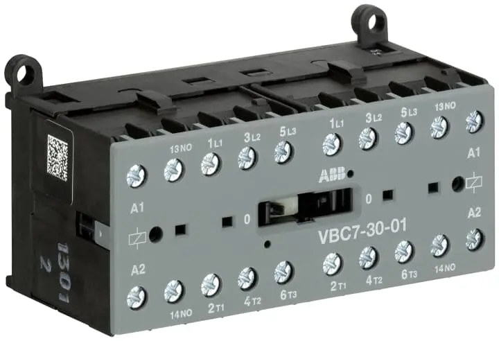 Produktfoto 1 von ABB GJL131 Schütz 24 V-Spule, 3-polig, 690V / 20 A 24 V 5.5 kW 3 Schließer, 1 Öffner Steuergerät 1-Hilfskontakte