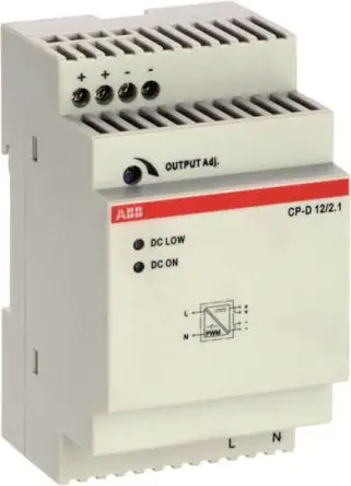 Produktfoto 1 von ABB CP DIN-Schienen Netzteil Geschalteter Modus 240V ac AC / 2.1 A 12V dc DC 25 W