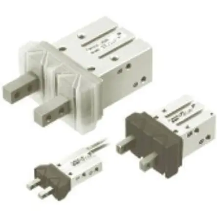 Produktfoto 1 von SMC MHZJ2 Pneumatikgreifer, Doppeltwirkend-Ausführung, 2 Greifarme, Parallel, 7 bar max. M5 x 0.8