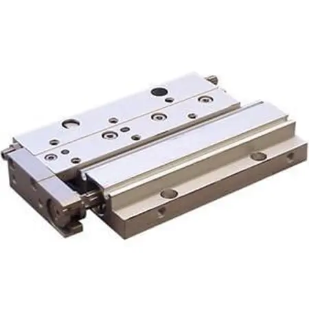 Produktfoto 1 von SMC MXF Pneumatik-Führungszylinder doppeltwirkend mit Gleitlager, Bohrung Ø 16mm / Hub 75mm