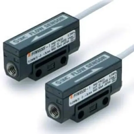 Produktfoto 1 von SMC PFMV5 Trockene Luft, Gas Durchflusssensor 24 V DC 0 l/min → 3 l/min Typ