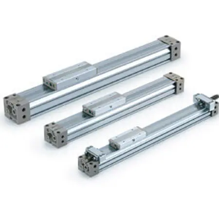 Produktfoto 1 von SMC Doppeltwirkend Pneumatischer Linearachsen-Antrieb MY1B 300 mm 8 bar 25 mm