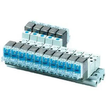 Produktfoto 1 von SMC Serie SYJ5000 Aluminiumlegierung Verteiler 5-Stationen Anschluss G