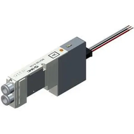 Produktfoto 1 von SMC SQ1000 Pneumatik-Magnetventil, für DIN-Schienen One-Touch-Anschluss 4 mm, Elektromagnet-betätigt