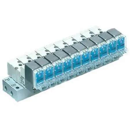 Produktfoto 1 von SMC Serie SYJ700 Aluminium Verteiler 4-Stationen