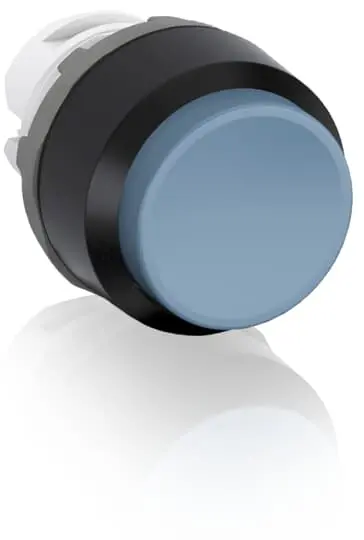 Produktfoto 1 von ABB MP3 Drucktastenkopf Ø 22.5 mm, Blau Tastend Rund