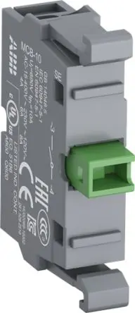 ABB Miniature Circuit Breaker Kontaktblock 1 Schließer 230V Schraube