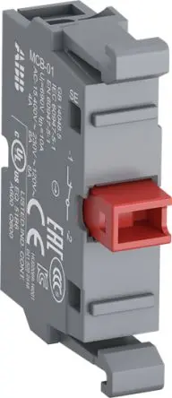 ABB Miniature Circuit Breaker Kontaktblock 1 Öffner 230V Schraube