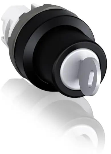 Produktfoto 1 von ABB M2SSK1 Schlüsselschalterkopf 22.5 mm 2 Positionen Flach wartungsfrei IP66