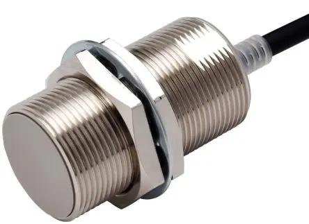 Produktfoto 1 von Omron E2E M30 Induktiver Näherungssensor, Gewinderohr IO-Link / 100mA, 3 mA 15 mm, IP69K 30 V dc