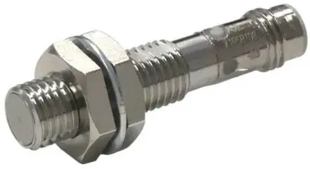 Produktfoto 1 von Omron E2E M8 Induktiver Näherungssensor, Gewinderohr PnP / 200mA 2 mm, IP69K 30 V dc