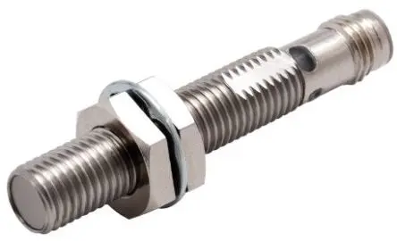Produktfoto 1 von Omron E2E M8 Induktiver Näherungssensor, Gewinderohr PnP / 200mA 2 mm, IP69K 30 V dc