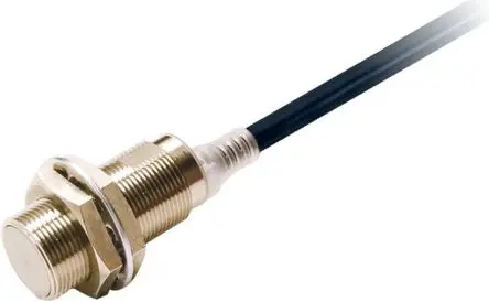 Produktfoto 1 von Omron E2E M18 Induktiver Näherungssensor, Gewinderohr PnP / 200mA 8 mm, IP67, IP67G, IP69K 30 V dc