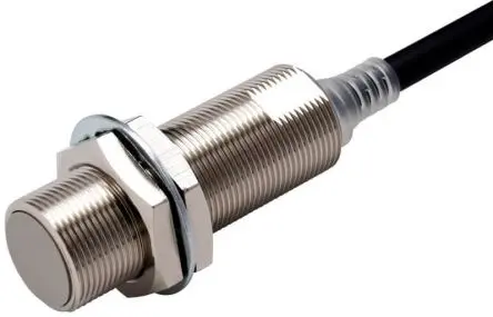 Produktfoto 1 von Omron E2E M18 Induktiver Näherungssensor, Gewinderohr NPN / 200mA 8 mm, IP67, IP67G, IP69K 30 V dc