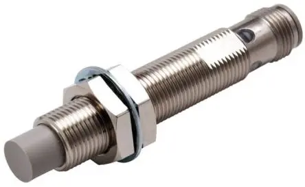 Produktfoto 1 von Omron E2E M12 Induktiver Näherungssensor, Gewinderohr PnP / 200mA 8 mm, IP67, IP67G, IP69K 30 V dc