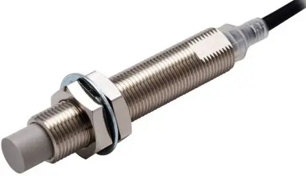 Produktfoto 1 von Omron E2E M12 Induktiver Näherungssensor, Gewinderohr NPN / 200mA 8 mm, IP69K, IP67G, IP67 30 V dc