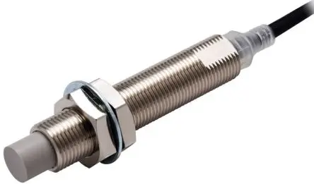 Produktfoto 1 von Omron E2E M12 Induktiver Näherungssensor, Gewinderohr NPN / 200mA 8 mm, IP69K, IP67G, IP67 30 V dc