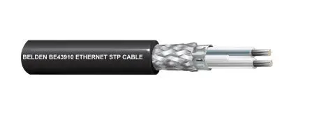 Produktfoto 1 von Belden BE43910 Ethernet-Kabel, 500 m, Blau Geschirmt, Aussen ø 4.8 mm Außen-ø , Vernetztes Polyethylen