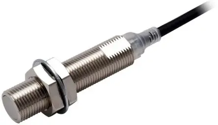 Produktfoto 1 von Omron E2E M12 Induktiver Näherungssensor, Gewinderohr NPN / 200mA 4 mm, IP67, IP67G, IP69K 30 V dc