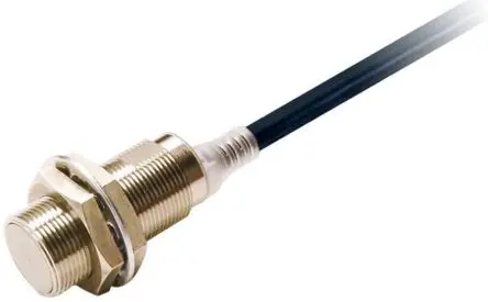 Produktfoto 1 von Omron E2E M18 Induktiver Näherungssensor, Gewinderohr PnP / 200mA 5 mm, IP67, IP67G, IP69K 30 V dc