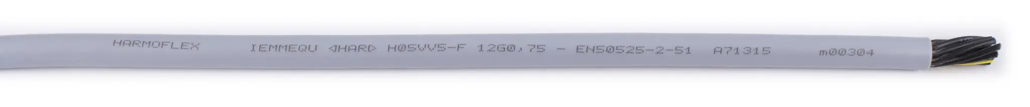 Produktfoto 1 von AXINDUS H05VV5F Steuerkabel, 12-adrig 0.75 mm² 18 AWG Grau Ungeschirmt, 100 m, Polyvinylchlorid