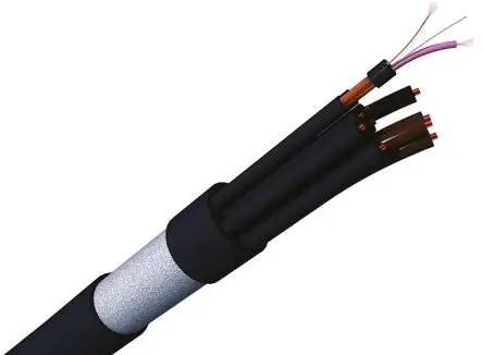 S2CEB MPAP Mehrpaariges Installationskabel 4-adrig 0.22 mm² Geschirmt, Außen-ø 8 mm Außen-ø Schwarz, L. 100 m