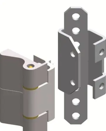 Produktfoto 1 von ABB Scharnier Metall, für Triline RZ 160 mm 55 mm 160mm