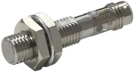 Produktfoto 1 von Omron E2E M8 Induktiver Näherungssensor, Gewinderohr NPN / 200mA 2 mm, IP69K, IP67 30 V dc