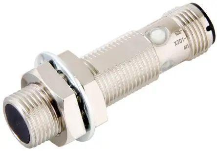 Produktfoto 1 von Omron E2E M12 Induktiver Näherungssensor, Gewinderohr PnP / 200mA 4 mm, IP69K, IP67 30 V dc