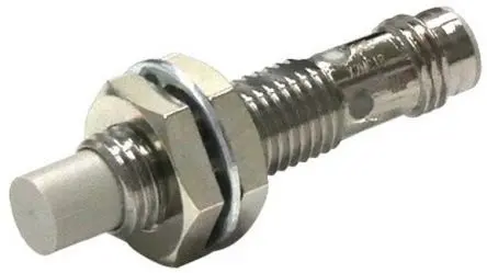 Produktfoto 1 von Omron E2E M8 Induktiver Näherungssensor, Gewinderohr PnP / 200mA 4 mm, IP67, IP69K 30 V dc