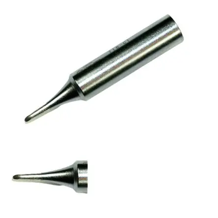 Produktfoto 1 von Hakko / FR702 13.5 mm Lötspitze 1 mm Gerade, abgeschrägt 60 ° T18 für Hakko 703 Lötstation, Hakko 900M Löteisen und