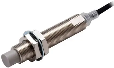 Produktfoto 1 von Omron E2E M12 Induktiver Näherungssensor, Gewinderohr PnP / 200mA 8 mm, IP67, IP67G, IP69K 30 V dc