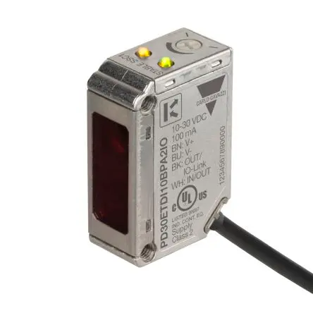 Produktfoto 1 von RS PRO Kubisch Optischer Sensor, Polarisierte Retro-Reflexion, NPN/PNP Ausgang
