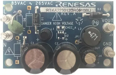 Produktfoto 1 von Renesas Electronics Abwärtswandler 150mA 5 V Abwärtswandler 85 V