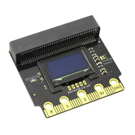 Produktfoto 1 von Kitronik Kitronik VIEW Graphics128 OLED-Display 128x64 für BBC Micro bit BBC Micro:bit