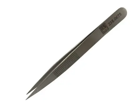 Produktfoto 1 von RS PRO Austenitstahl Pinzette, 120mm, Spitze Stabil Antimagnetisch 1-teilig