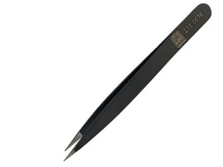 Produktfoto 1 von RS PRO Austenitstahl Pinzette, 120mm, Spitze Stabil Antimagnetisch 1-teilig ESD-Sicherheit