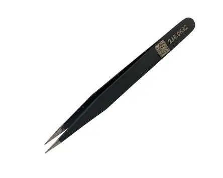 Produktfoto 1 von RS PRO Austenitstahl Pinzette, 110mm, Spitze Fein Antimagnetisch 1-teilig ESD-Sicherheit