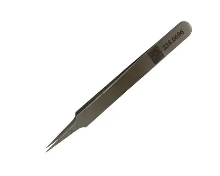 RS PRO Austenitstahl Pinzette, 110mm, Spitze Extrafein Antimagnetisch 1-teilig
