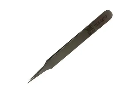RS PRO Austenitstahl Pinzette, 110mm, Spitze Gerade Antimagnetisch 1-teilig