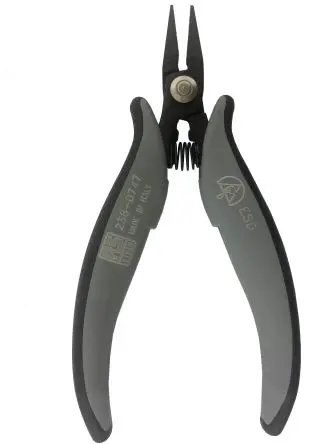 Produktfoto 1 von RS PRO Spitzzange / Backen 19mm Geriffelt 146mm ESD-Sicherheit