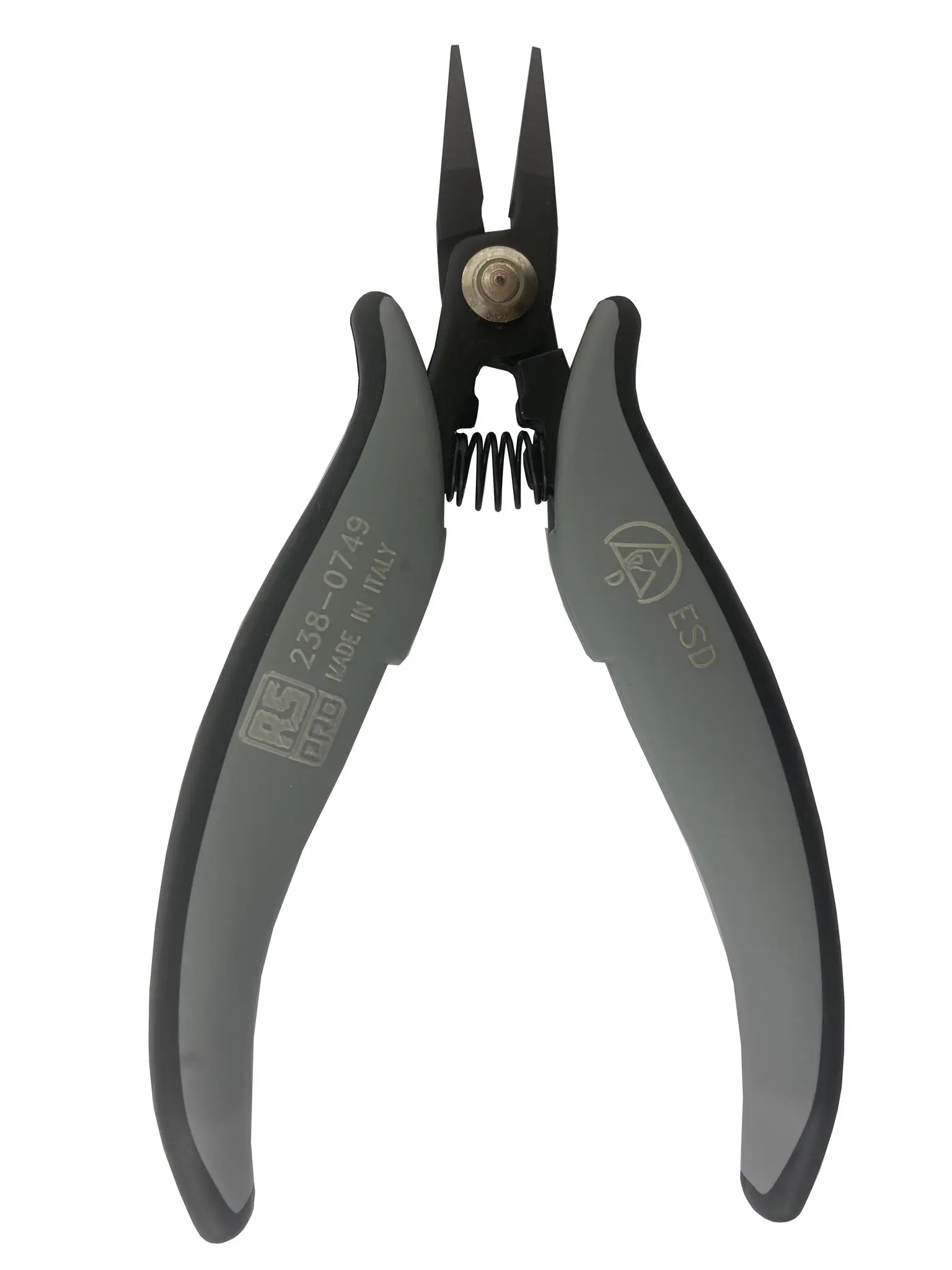 Produktfoto 1 von RS PRO Spitzzange / Backen 19mm Glatt 146 mm ESD-Sicherheit