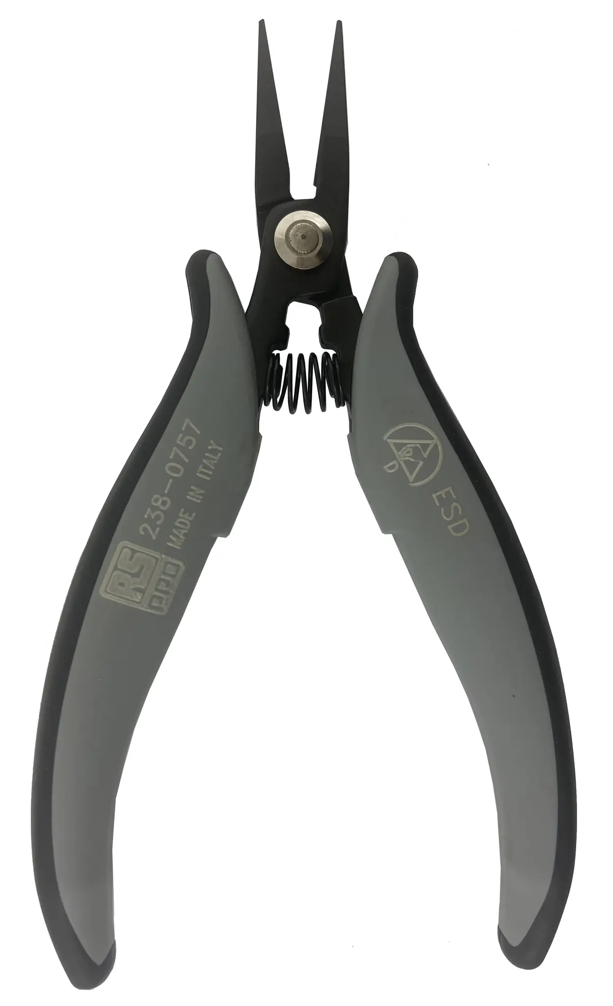 Produktfoto 1 von RS PRO Spitzzange / Backen 25mm Glatt 154 mm ESD-Sicherheit