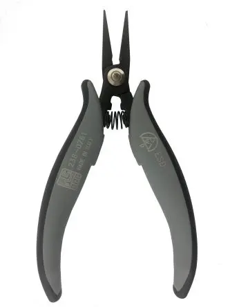 Produktfoto 1 von RS PRO Flachzange / Backen 25mm Glatt 154mm ESD-Sicherheit
